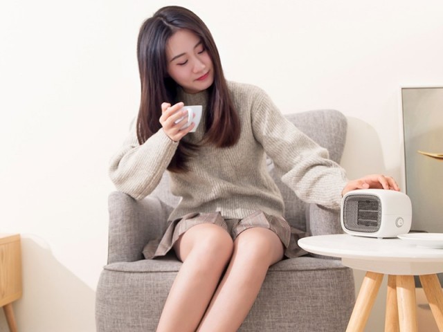 هیتر برقی بیسوس مدل Warm Little White Fan Heater