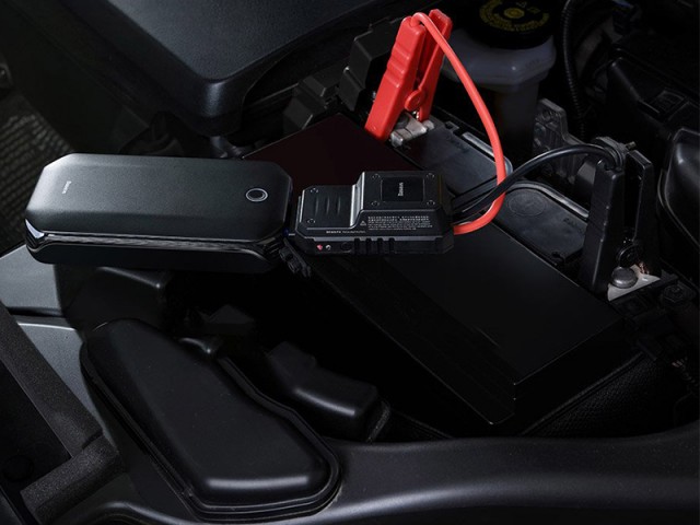 پاوربانک و جامپ استارتر خودرو بیسوس مدل Super Energy Car Jump Starter