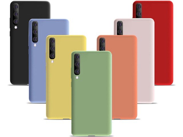 کاور سیلیکونی مدل Silky and Soft touch finish مناسب برای گوشی موبایل سامسونگ A70