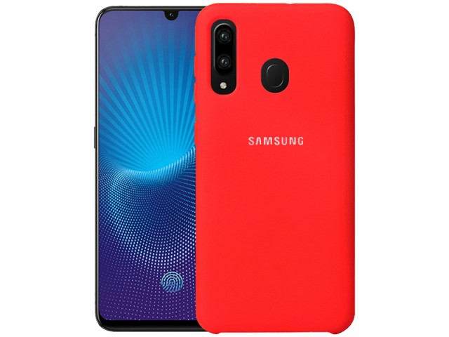 کاور سیلیکونی مدل Silky and Soft touch finish مناسب برای گوشی موبایل سامسونگ A30/A20