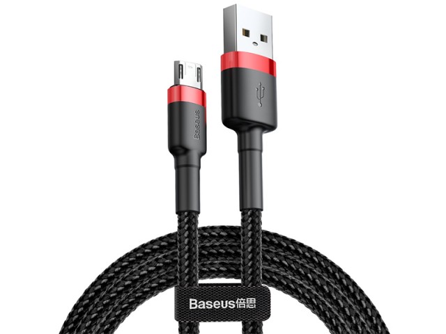 کابل تبدیل USB به MicroUSB بیسوس مدل Cafule Cable