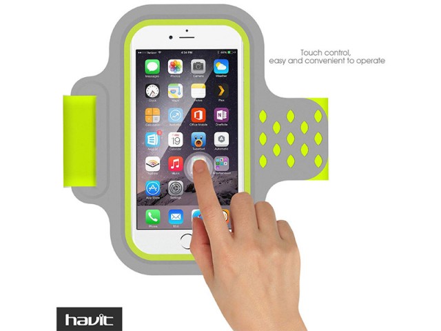 بازوبند ورزشی نگهدارنده گوشی هویت مدل HV-SA010 Sport Armband