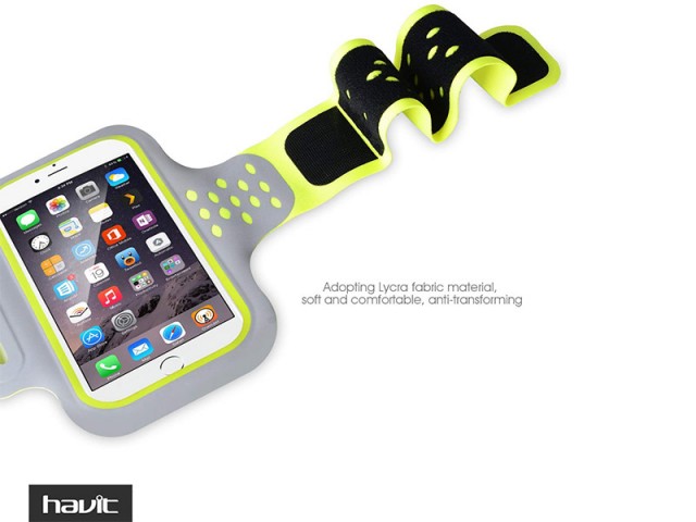 بازوبند ورزشی نگهدارنده گوشی هویت مدل HV-SA010 Sport Armband
