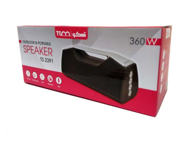 اسپیکر بلوتوثی قابل حمل تسکو مدل TS 2391