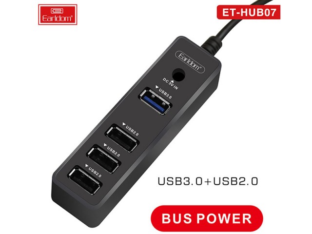 هاب 4 پورت ارلدام مدل ET-HUB07
