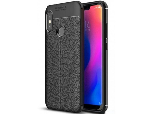 کاور طرح چرم Auto focus مناسب برای گوشی موبایل شیائومی Mi 8