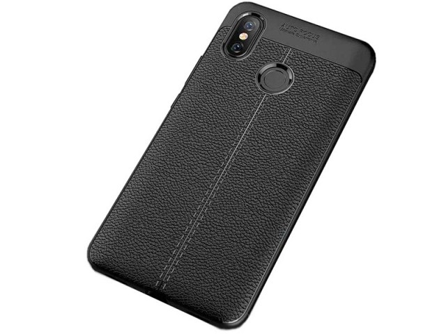 کاور طرح چرم Auto focus مناسب برای گوشی موبایل شیائومی Mi 8
