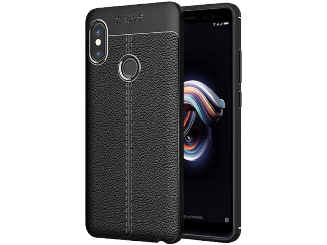 کاور طرح چرم Auto focus مناسب برای گوشی موبایل شیائومی Mi 8