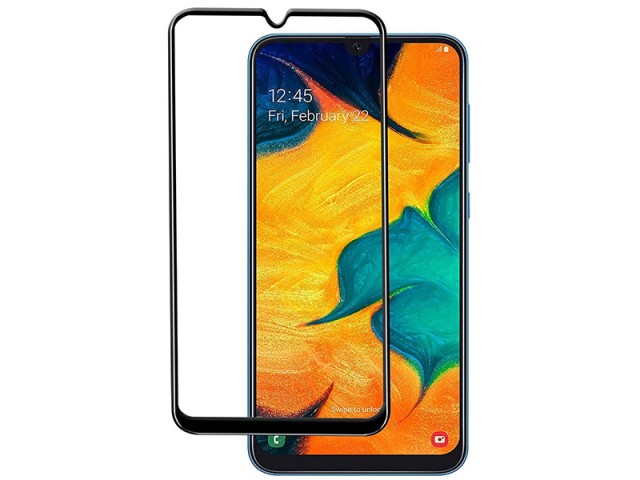 محافظ صفحه نمايش تمام چسب مناسب برای گوشی موبايل سامسونگ A30s