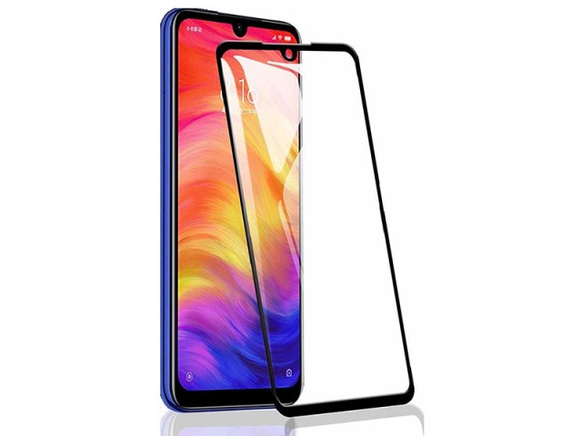 محافظ صفحه نمايش تمام چسب مناسب برای گوشی موبايل شیائومی Redmi Note 8 Pro