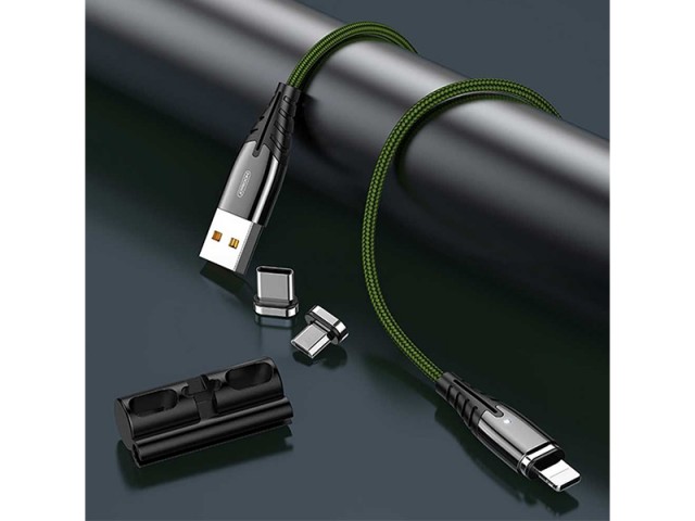 کابل مگنتی سه کاره جویروم مدل S-M408 Magnetic Series