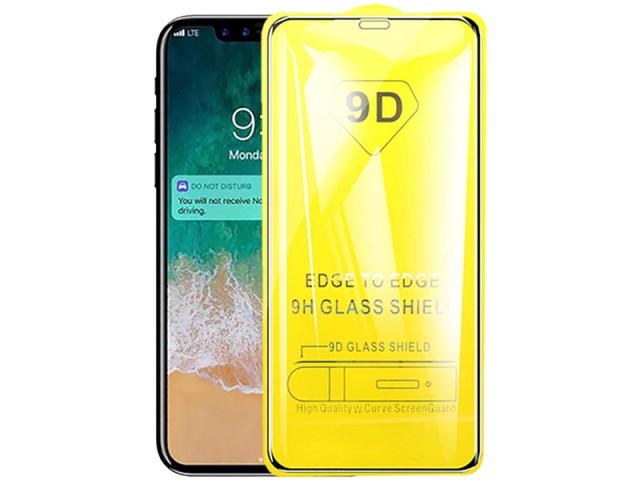 محافظ صفحه نمايش مدل 9D مناسب برای گوشی موبايل iPhone 11/XR