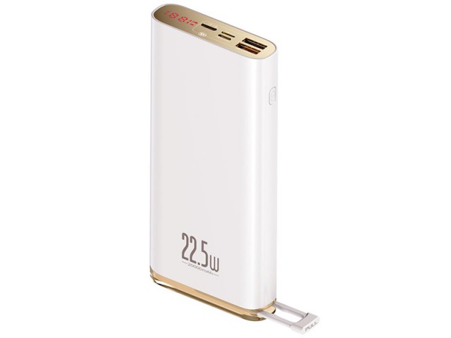 پاور بانک فست شارژ 20000 میلی آمپر بیسوس مدل Starlight Digital Display