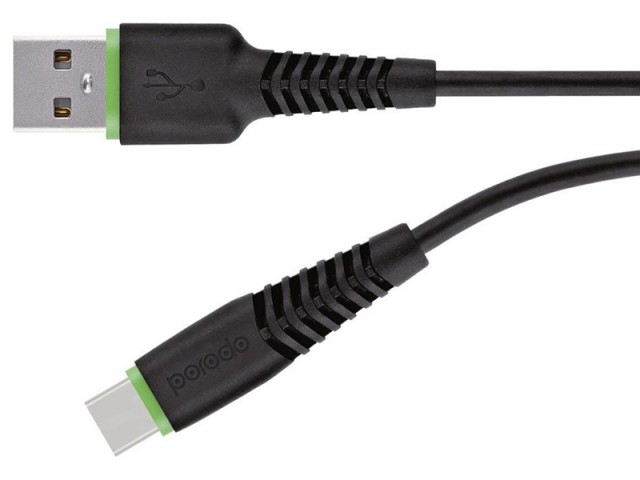 کابل فست شارژ تایپ سی پرودو مدل PD-M8-3T به طول 3 متر