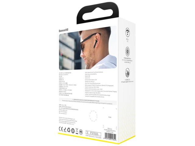 هندزفری بی سیم بیسوس مدل Encok W04 Pro بهمراه کیس شارژ بی سیم