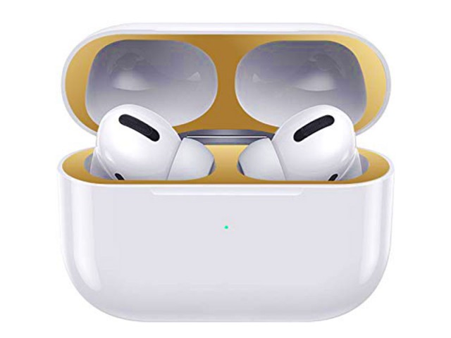 برچسب محافظ سطح داخلی کیس شارژ ایرپاد پرو برند الاگو مدل AirPods Dust Guard (پک 2 عددی)