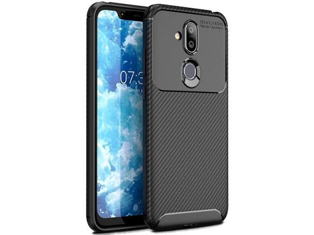 کاور طرح فیبر کربن Becation مناسب برای گوشی موبایل نوکیا 8.1