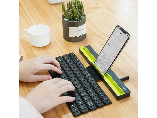 کیبورد بلوتوثی تاشو راک مدل R4