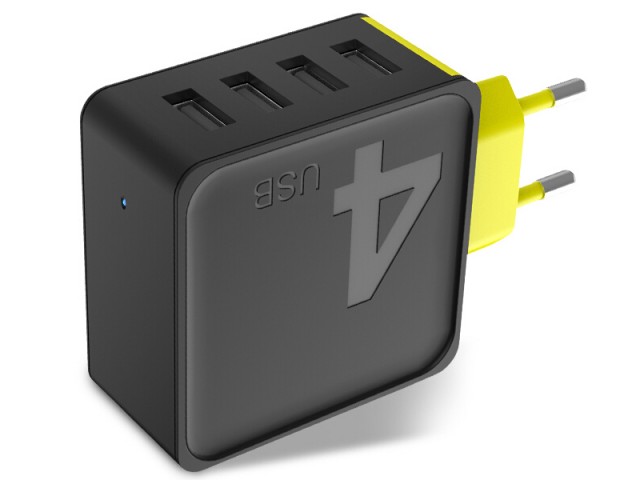 شارژر دیواری 4 پورت راک مدل RWC0236 Sugar Travel Charger