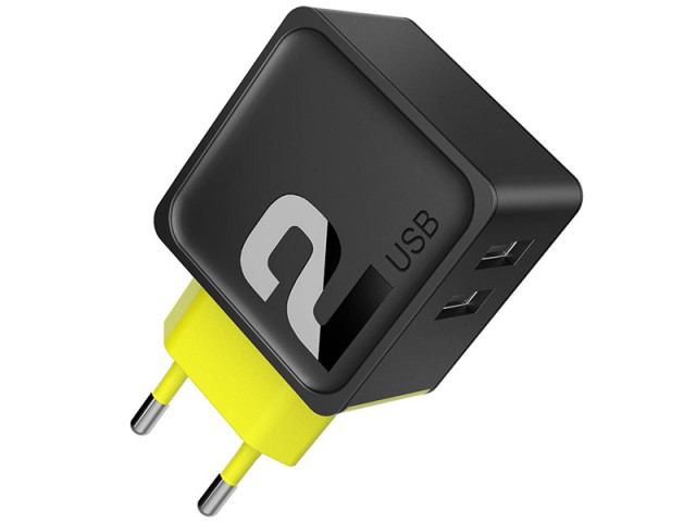 شارژر دیواری 2 پورت راک مدل RWC0239 Sugar Travel Charger
