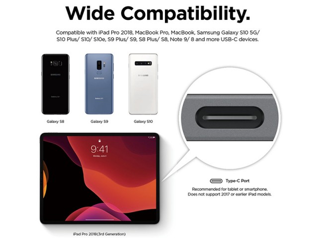 هاب تایپ سی الاگو مدل Type-C Pocket Pro Hub Adapter