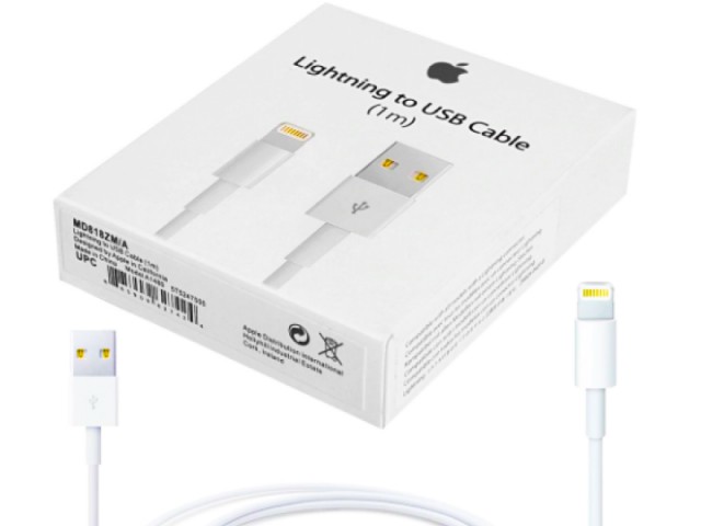کابل اورجینال Lightning به USB اپل مدل A1856 به طول 1 متر