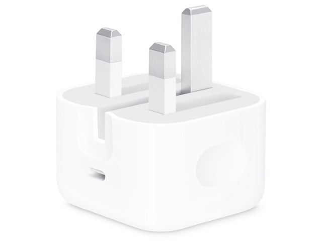 شارژر دیواری اورجینال اپل مدل A1696 MU7W2 USB-C 18W Power Adapter