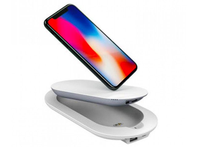 شارژر و پاور بانک وایرلس 5000 میلی آمپر الدینو مدل  PW501 COMBO Wireless Charger