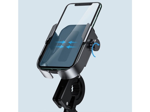 پایه نگهدارنده موبایل موتور و دوچرخه بیسوس مدل Armor Motorcycle Holder