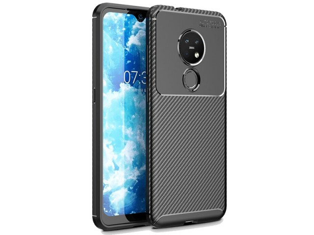 کاور طرح فیبر کربن Becation مناسب برای گوشی موبایل Nokia 6.2/Nokia 7.2