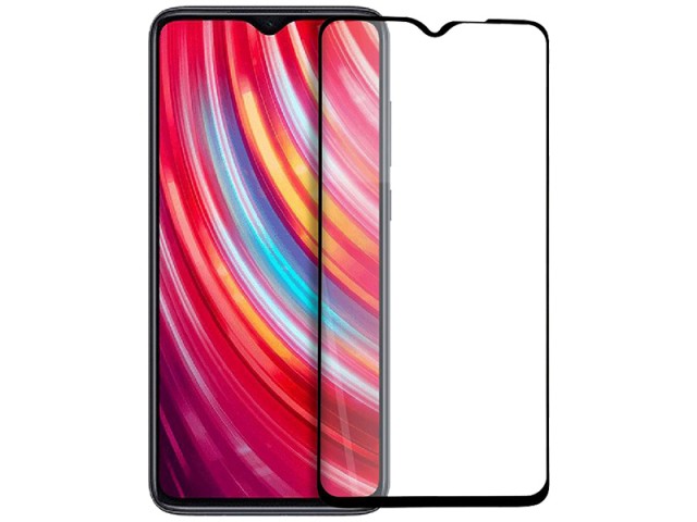 محافظ صفحه نمايش مدل 9D مناسب برای گوشی موبايل شیائومی Redmi Note 8 Pro