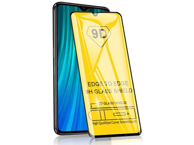 محافظ صفحه نمايش مدل 9D مناسب برای گوشی موبايل شیائومی Redmi Note 8