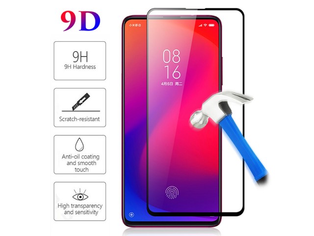 محافظ صفحه نمايش مدل 9D مناسب برای گوشی موبايل شیائومی Redmi K20/K20 Pro/Mi9T/Mi9T Pro