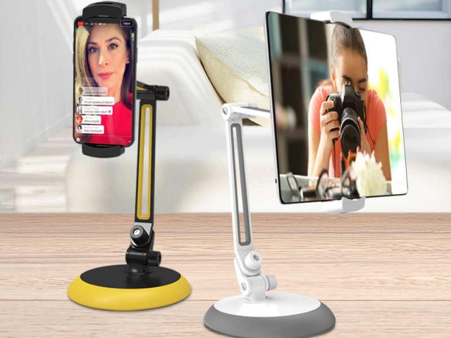 پایه نگهدارنده رومیزی تبلت و گوشی موبایل یسیدو مدل C33 Smart Tablet Holder