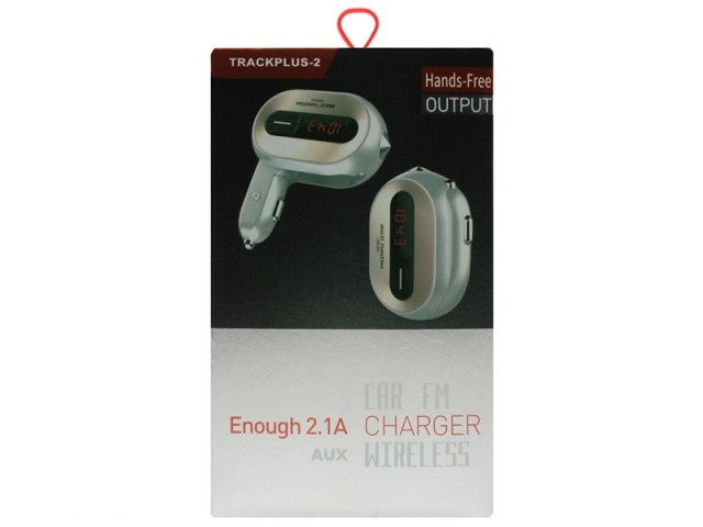 اف ام پلیر و شارژر فندکی چند کاره خودرو مدل Trackplus-2