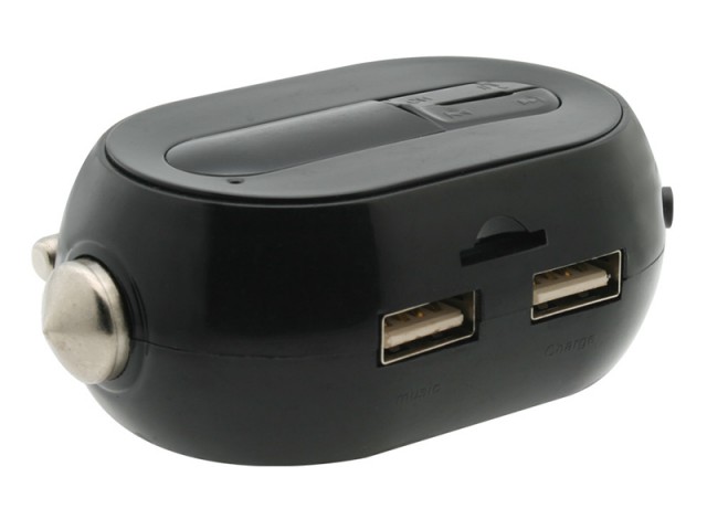 اف ام پلیر و شارژر فندکی چند کاره خودرو مدل Trackplus-2