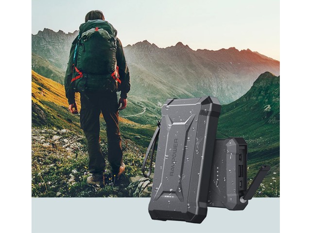 پاور بانک 10050 میلی آمپر راو پاور مدل RP-PB096 Rugged Series