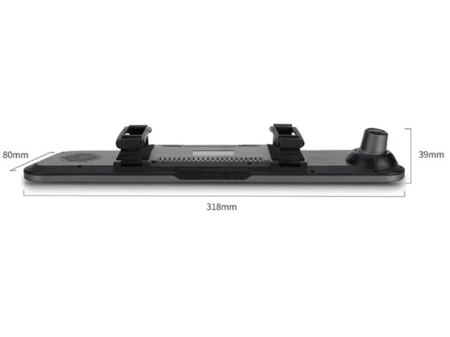 آینه ماشین دوربین دار راک مدل A2 Dash Cam With Rear View Mirror