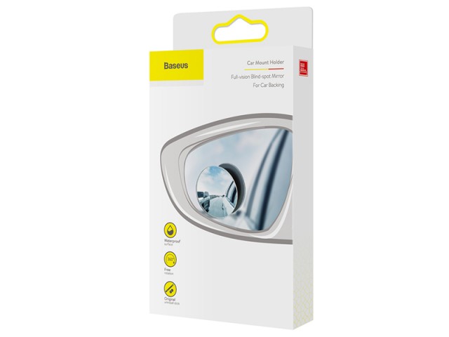آینه نقطه کور خودرو بیسوس مدل Full Vision Blind Spot Mirror (پک 2 عددی)
