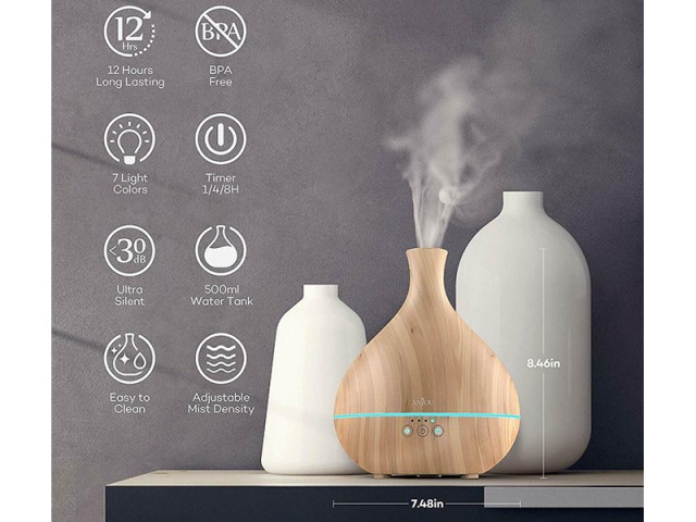 خوشبو کننده و رطوبت ساز مدل ANJOU Diffuser AJ-AD012