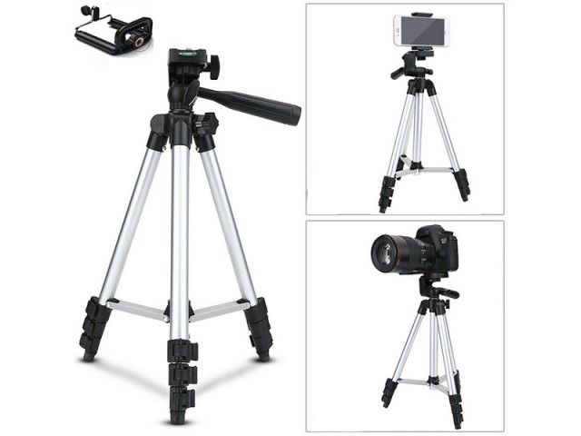 سه پایه دوربین و گوشی موبایل مدل Tripod 3110A