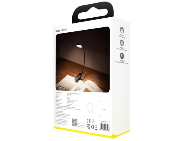 چراغ مطالعه بیسوس مدل Comfort Reading Mini Clip Lamp