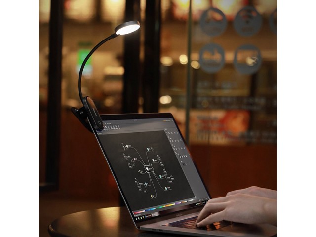 چراغ مطالعه بیسوس مدل Comfort Reading Mini Clip Lamp