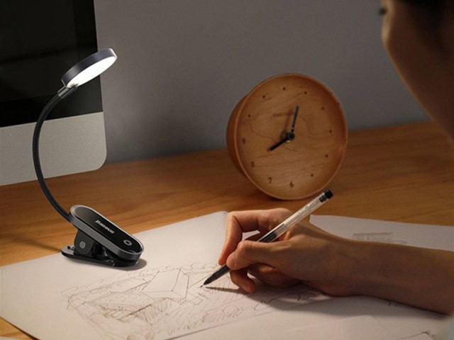 چراغ مطالعه بیسوس مدل Comfort Reading Mini Clip Lamp
