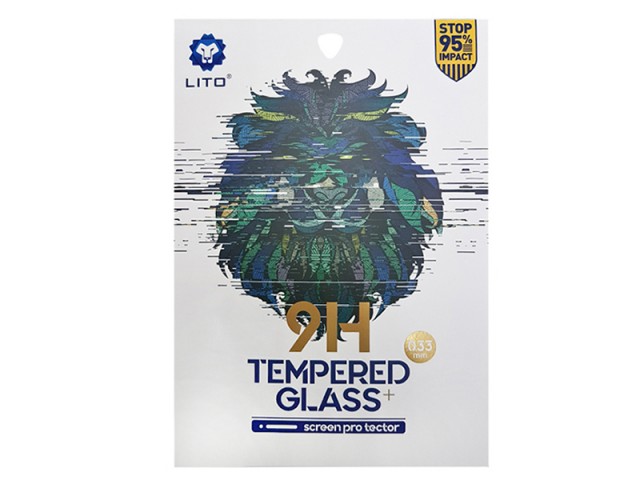 محافظ صفحه نمایش لیتو مدل 9H Tempered Glass Plus مناسب برای آیپد پرو 12.9 اینچی (2018 و 2020)