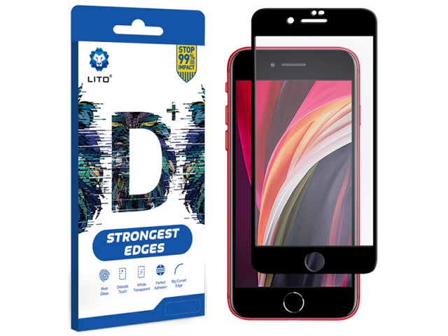 محافظ صفحه نمایش لیتو مدل +D مناسب برای گوشی موبایل آیفون SE 2020