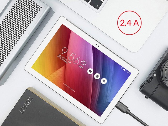 کابل تبدیل USB به MicroUSB یونیتک مدل C4050BK (پک 2 عددی)