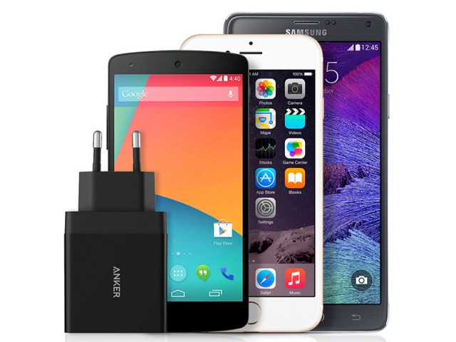 شارژر دیواری فست شارژ انکر مدل A2021 24W 2-Port USB Charger