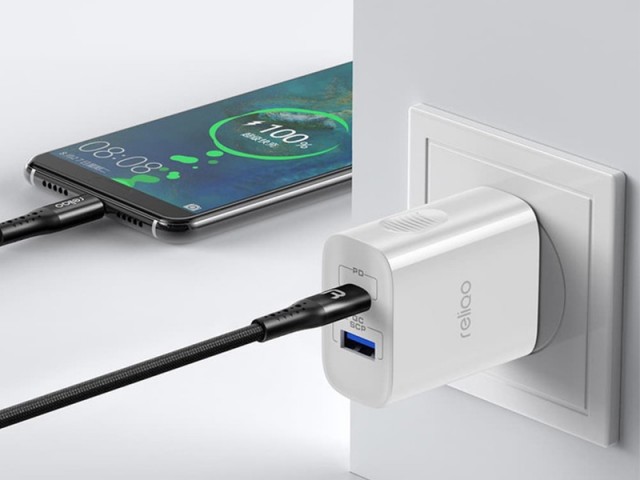 شارژر دیواری فست شارژ رلیکو مدل RCH-020 18W PD Quick Charge