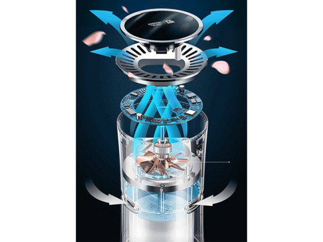 خوشبو کننده و تصفیه هوای خودرو جویروم مدل JR-CP001